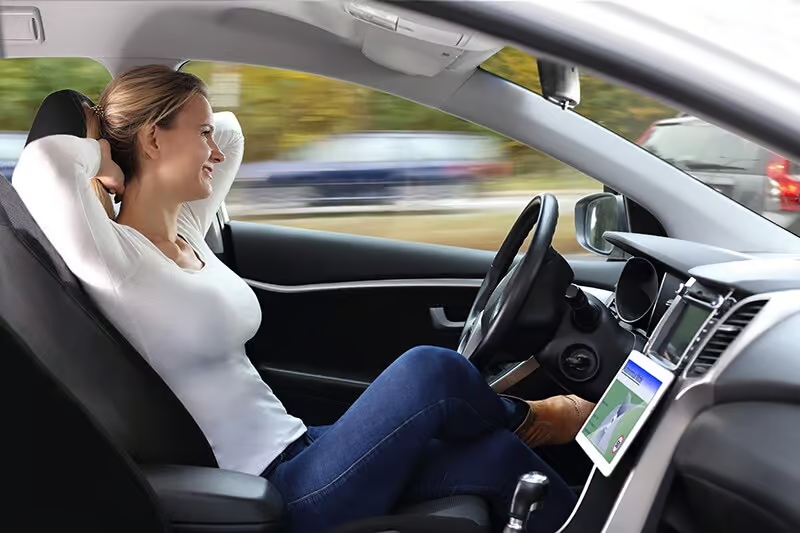 The Danger in Automated Driving of Autonomous Cars, image